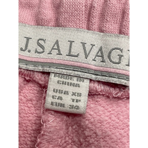 PJ Salvage Bella's Ball Banded Pants Womens Size XS Pink Fleece Cargo Pocket - Picture 5 of 9